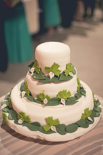 Original tarta de boda decorativa 