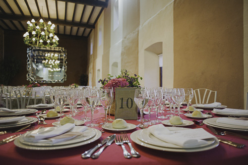 Mesas para boda laurel catering