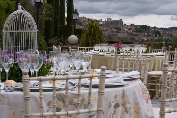 Preciosas mantelerías para bodas