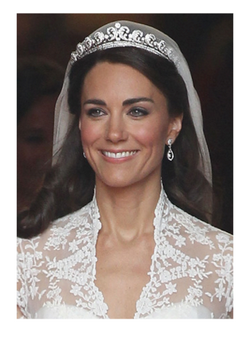 Peinado novia con velo y tiara un complemento de la realeza  El Laurel  Catering