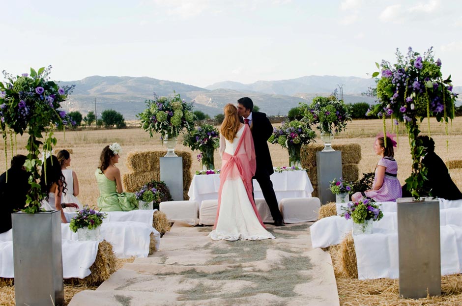 Boda al aire libre