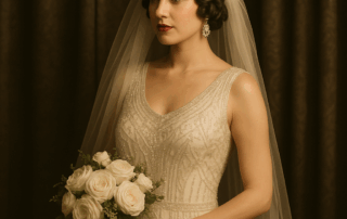 Novia boda años 20