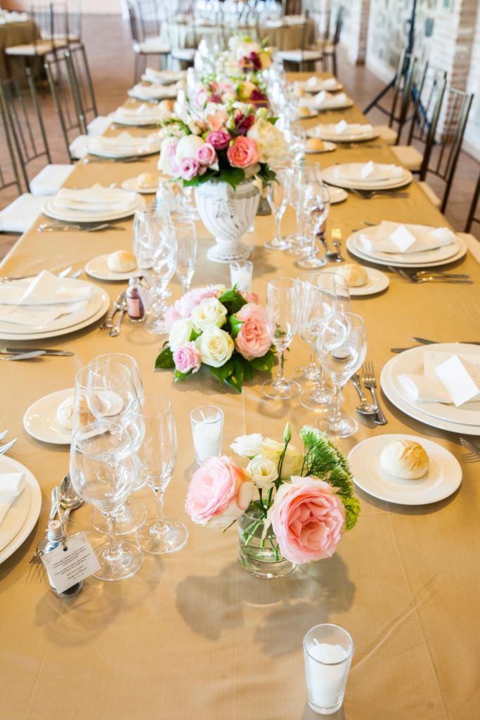 centros de mesa y manteñerías para boda