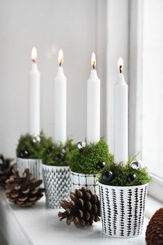 Velas de navidad