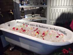 Bañera ginebre Hendrick´s
