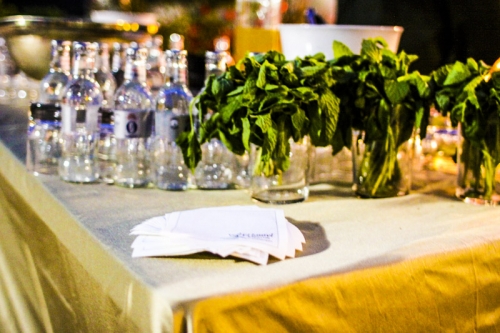 barra de mojitos laurel catering