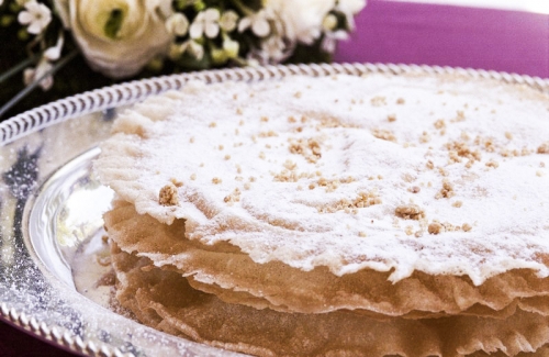 tarta árabe laurel catering